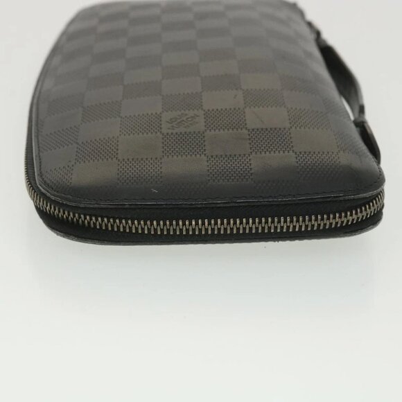 LOUIS VUITTON Damier Infini Atoll Travel Case Black - Picture 3 of 15